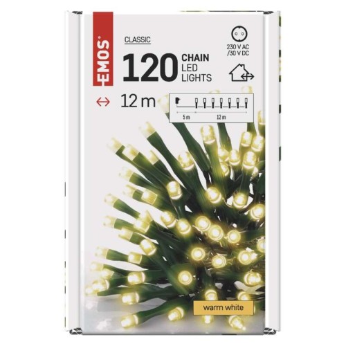 Catena Luminosa LED 120 luci Fisse... Catena Luminosa LED 120 luci Fisse...