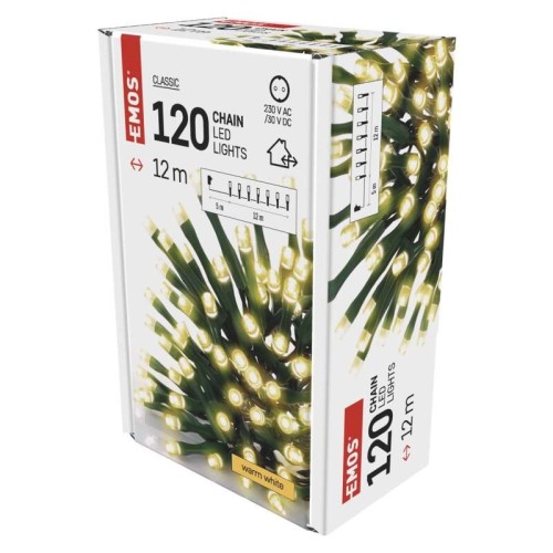 Catena Luminosa LED 120 luci Fisse... Catena Luminosa LED 120 luci Fisse...