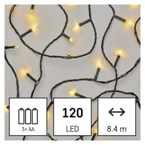 CATENA LUMINOSA 120 LED LUCE BIANCA... CATENA LUMINOSA 120 LED LUCE BIANCA...