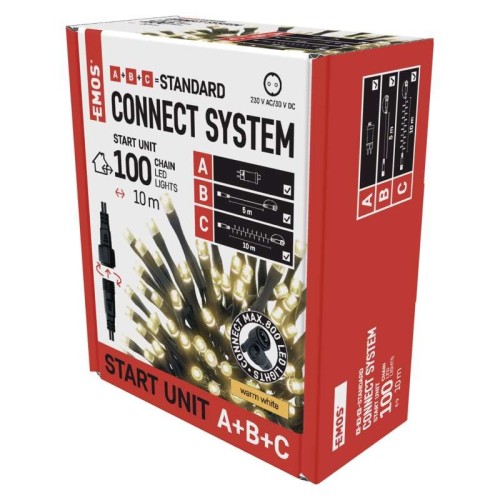 CATENA LUMINOSA 100 LED LUCE BIANCA... CATENA LUMINOSA 100 LED LUCE BIANCA...
