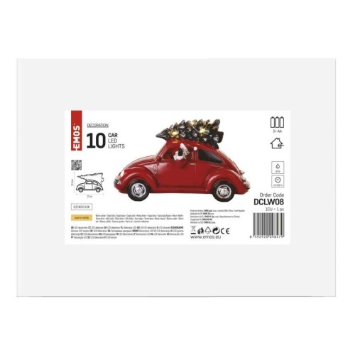 Auto di Babbo Natale LED con Albero... Auto di Babbo Natale LED con Albero...