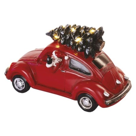 Auto di Babbo Natale LED con Albero di Natale | Decorazione Natalizia Emos DCLW08