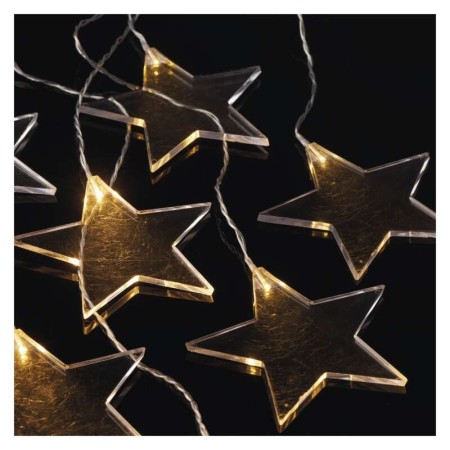 Tenda natalizia LED 8 Stelle Luci Calde, 45x84 cm, Interno Esterno | Emos DCGW02