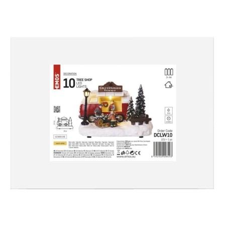 Decorazione Furgoncino Negozio Alberi Natale 10 LED | Emos DCLW10