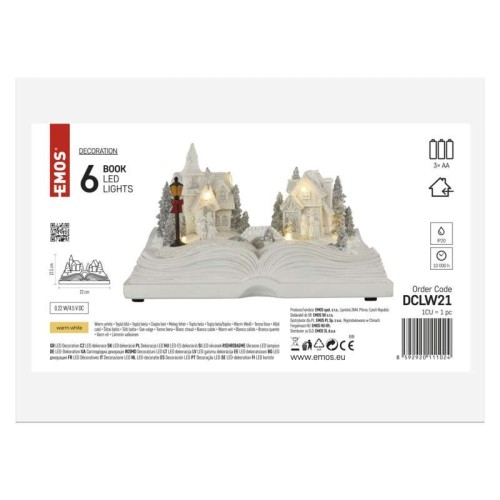 VILLAGGIO NATALIZIO LIBRO LED H12,5... VILLAGGIO NATALIZIO LIBRO LED H12,5...