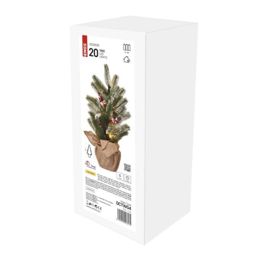ALBERO DI NATALE 20 LED H. 52CM A... ALBERO DI NATALE 20 LED H. 52CM A...