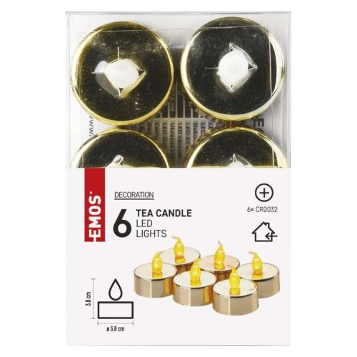 CANDELINE LED DECORATIVE  ORO A... CANDELINE LED DECORATIVE  ORO A...