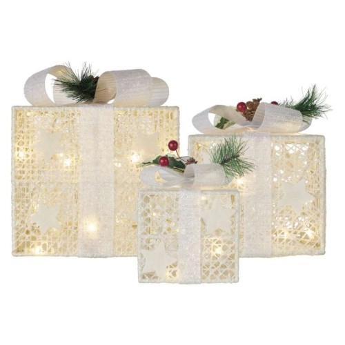 Decorazione Natalizia LED 3 Scatole... Decorazione Natalizia LED 3 Scatole...