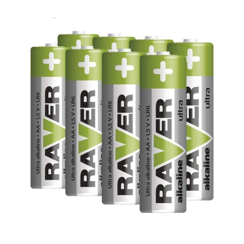 BATTERIA STILO ALCALINA 8PZ  LR6 (AA)...