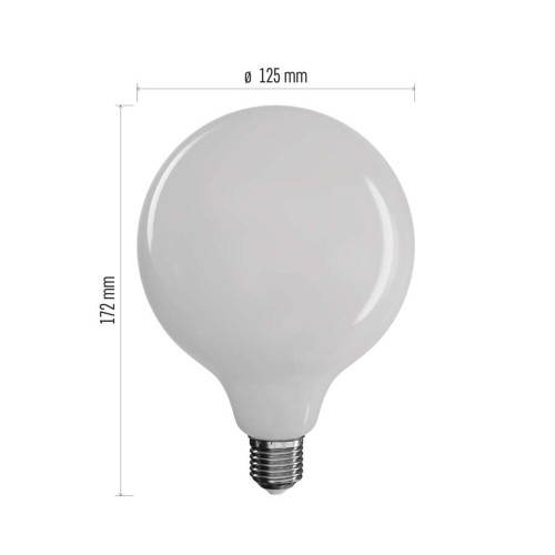 Globo LED filamento D.125 11W (100W)... Globo LED filamento D.125 11W (100W)...