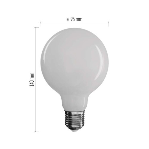Globo LED filamento d.95 7.8 (75W)... Globo LED filamento d.95 7.8 (75W)...