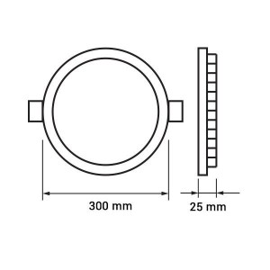 PANNELLO LED 22W 1700LM... 2