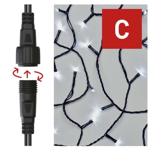 CATENA LUMINOSA 100 LED LUCE FREDDA... CATENA LUMINOSA 100 LED LUCE FREDDA...