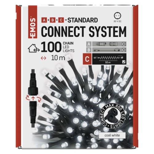 CATENA LUMINOSA 100 LED LUCE FREDDA... CATENA LUMINOSA 100 LED LUCE FREDDA...