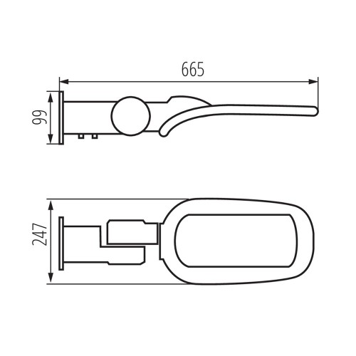 ARMATURA STRADALE LED 150W 19500LM... ARMATURA STRADALE LED 150W 19500LM...
