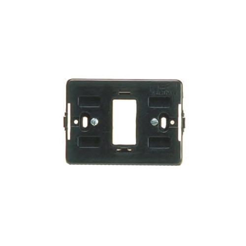 Supporto quadrato 1 foro per scatola tonda Venus Marlanvil 1811.CG compatibile Magic