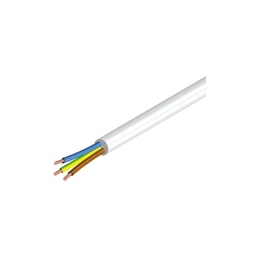 CAVO SIMILGOMMA 3X1 BIANCO H05VV-F