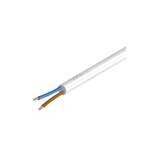CAVO SIMILGOMMA 2X1.5 BIANCO H05VV-F