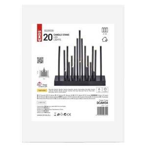 Candelabro 20 LED Nero Luce... 2