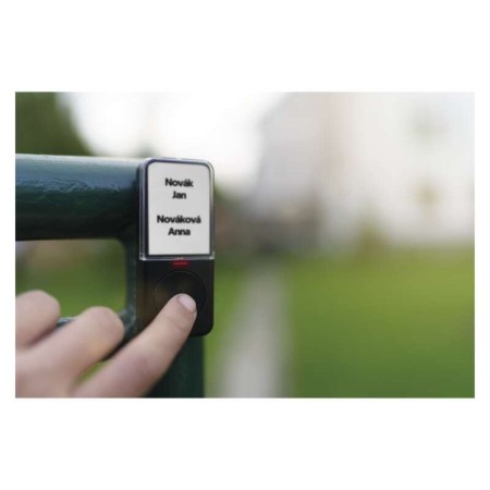 CAMPANELLO SENZA FILI NERO 150MT 85DB EMOS P5734B