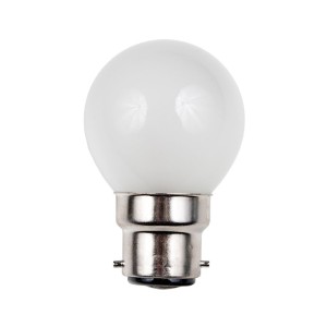 Lampadina BA22D 24V 25W sfera smerigliata per segnaletica tecnica