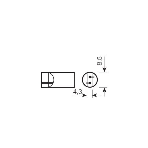 Tubo Fluorescente T2 13W/830 52cm |...