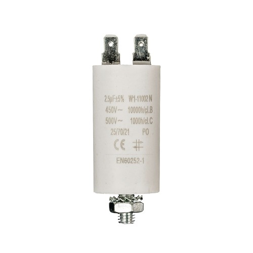 CONDENSATORE 2,5 uF 450V DIMENSIONE 30X57MM
