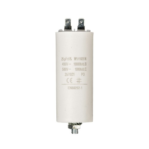 CONDENSATORE 25 uF 450V DIMENSIONE 40X95MM
