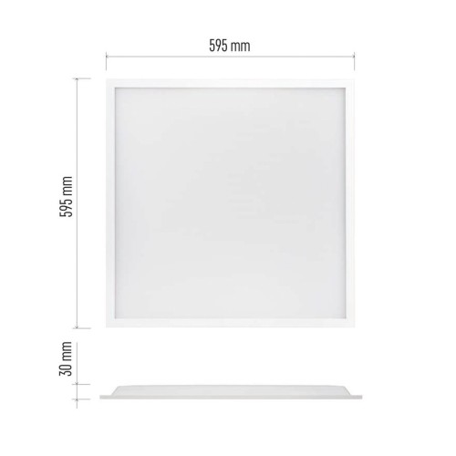 Pannello LED 60X60 40W 4000LM 4000K...