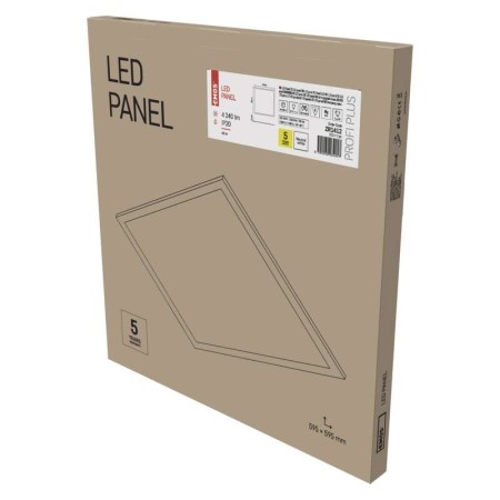 PANNELLO LED 60X60 40W 4240LM 4000K UGR-22 PROXO EMOS ZR1412