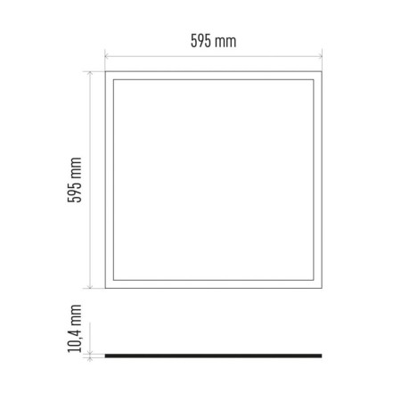 PANNELLO LED 60X60 40W 4240LM 4000K UGR-22 PROXO EMOS ZR1412