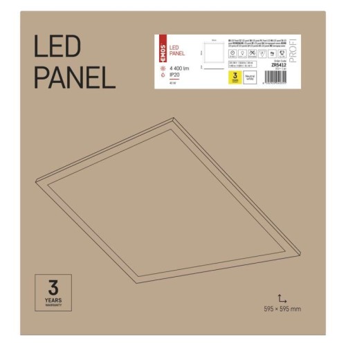 Pannello LED 60X60 40W 4400LM 4000K... Pannello LED 60X60 40W 4400LM 4000K...