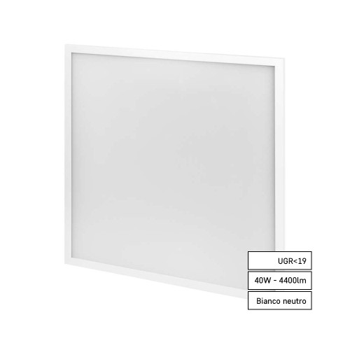 PANNELLO LED 60X60 40W 4400LM 4000K UGR-19 MAXXO EMOS ZR5422