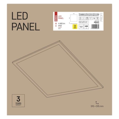 PANNELLO LED 60X60 40W 4400LM 4000K... PANNELLO LED 60X60 40W 4400LM 4000K...