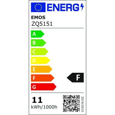Lampadina LED E27 10.7W (75W) 4000K 1060lm Goccia | Emos ZQ5151