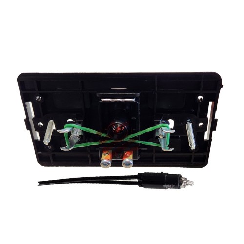 PULSANTE LUMINOSO CON TARGHETTA E...