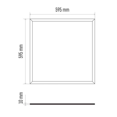 PANNELLO LED 60X60 40W 4090LM 3000K UGR-19 MAXXO EMOS ZR5421