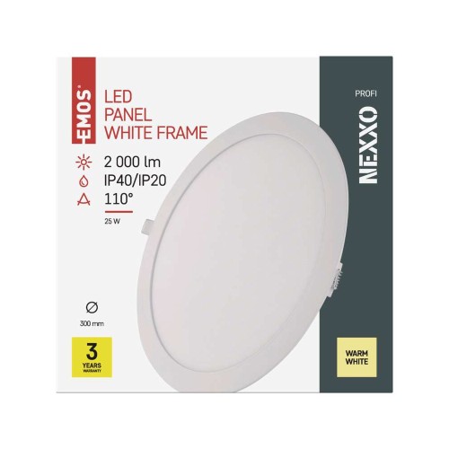 PANNELLO LED 25W 3000k 2000LM NEXXO... PANNELLO LED 25W 3000k 2000LM NEXXO...