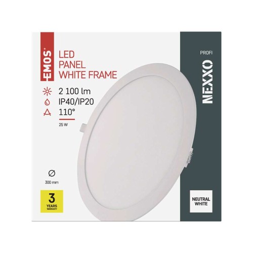 PANNELLO LED 25W 4000k 2100LM NEXXO... PANNELLO LED 25W 4000k 2100LM NEXXO...