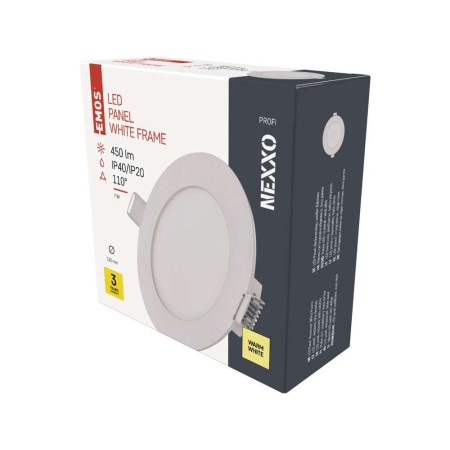 PANNELLO LED 7W 3000k 450LM NEXXO EMOS ZD1124
