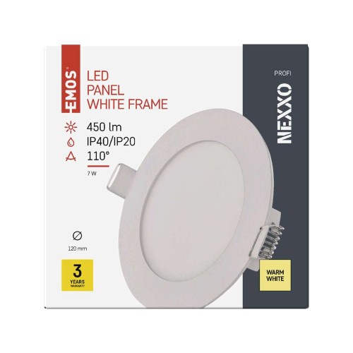 PANNELLO LED 7W 3000k 450LM NEXXO... PANNELLO LED 7W 3000k 450LM NEXXO...