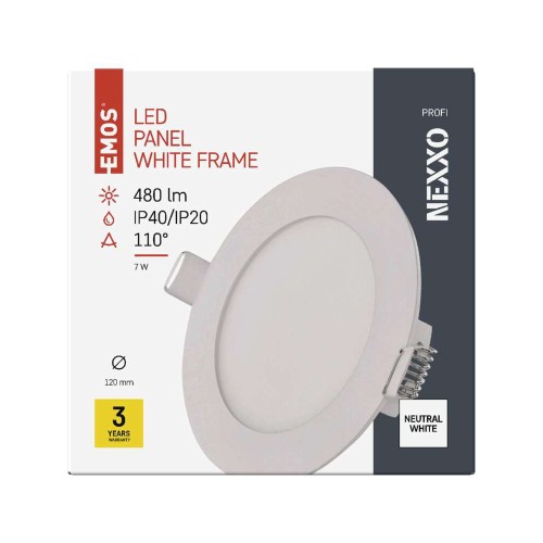 PANNELLO LED 7W 4000k 480LM NEXXO... PANNELLO LED 7W 4000k 480LM NEXXO...