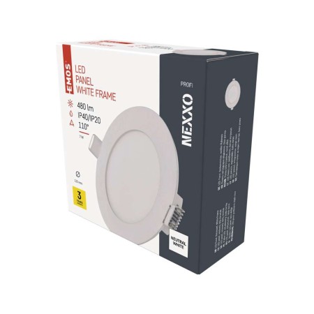 PANNELLO LED 7W 4000k 480LM NEXXO EMOS ZD1125