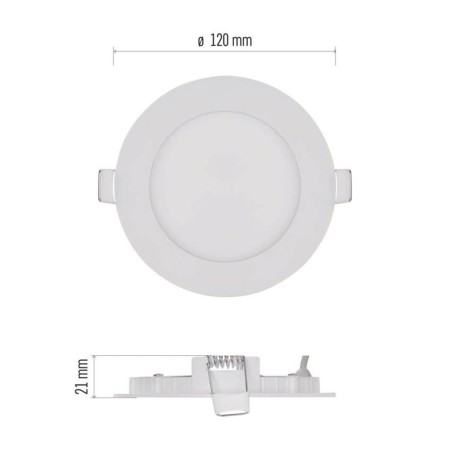 PANNELLO LED 7W 4000k 480LM NEXXO EMOS ZD1125