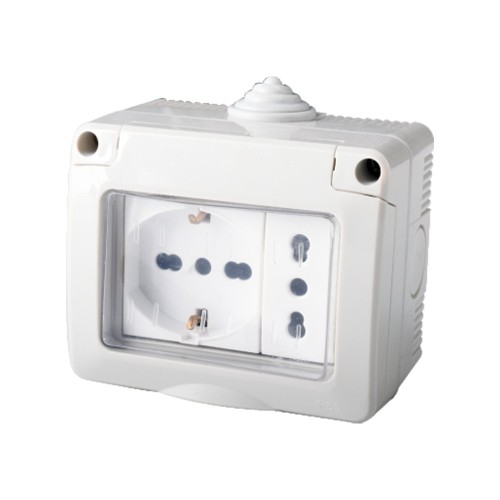 Contenitore stagno con presa...