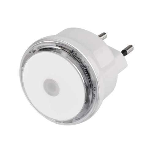 Luce notturna LED EMOS P3306 sensore crepuscolare automatico presa 230V corridoi scale