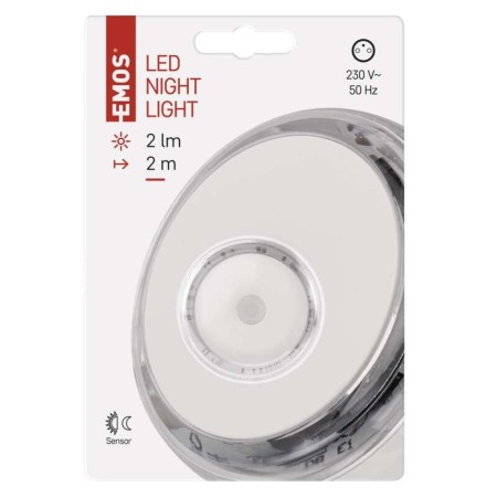 Luce Notturna LED con Sensore Crepuscolare – 0.5W 2lm | EMOS P3306
