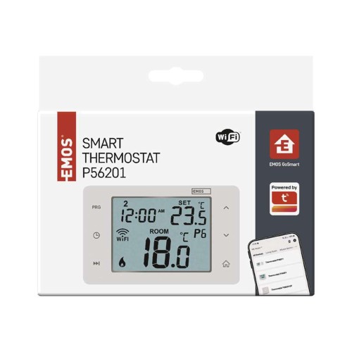 Termostato WiFi GoSmart: Controllo... Termostato WiFi GoSmart: Controllo...