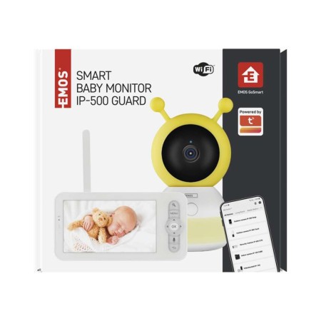 Baby Monitor Orientabile WiFi EMOS GoSmart IP-500: Sorveglianza Intelligente