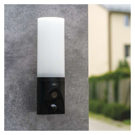 Lampada Telecamera Esterno WiFi EMOS GoSmart IP-300 TORCH Nera: Sicurezza e Controllo Smart